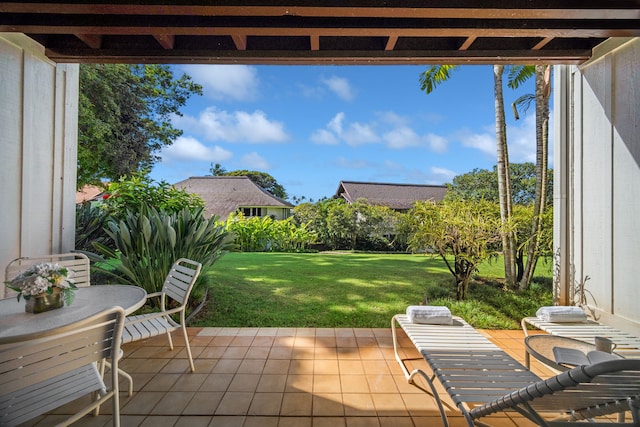 view of patio / terrace