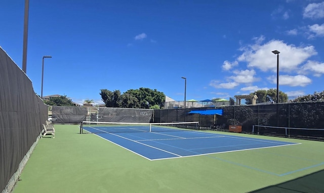 view of sport court featuring basketball court