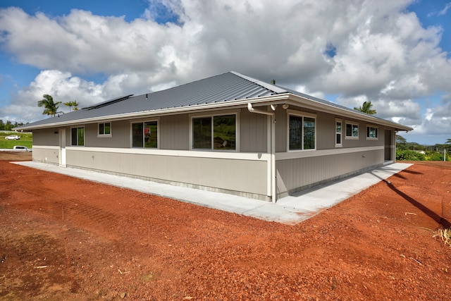 view of side of home