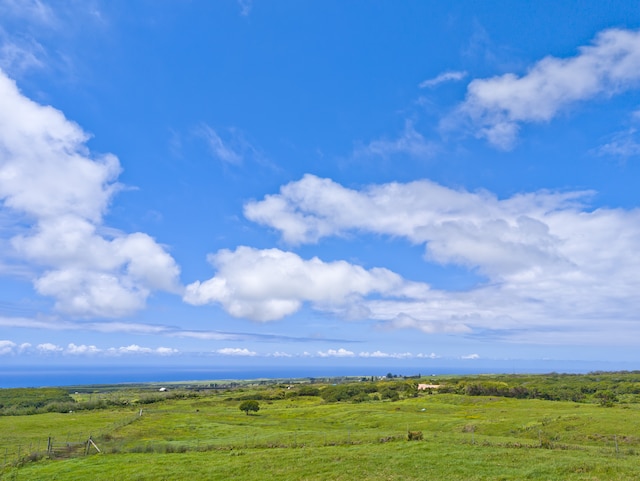 view of nature featuring a rural view