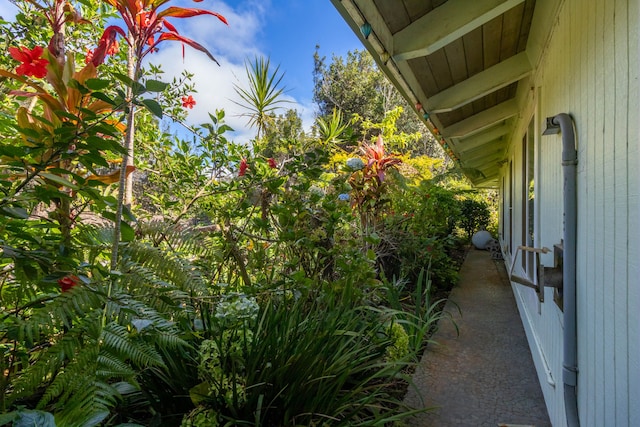 view of home's exterior