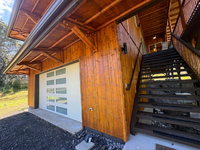 view of staircase