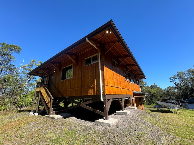 view of home's exterior