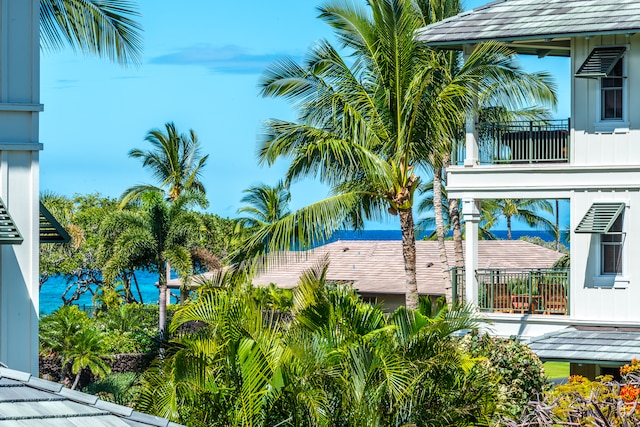 view of property featuring a water view