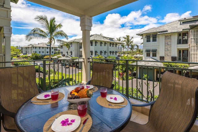 69-1000 Kolea Kai Cir Unit 9E, Waikoloa, HI 96738 - balcony featuring a residential view