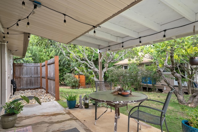 view of patio / terrace