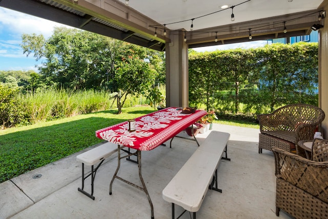 view of patio / terrace