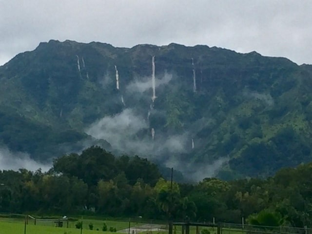 mountain view featuring a rural view