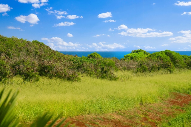 property view of mountains with a water view