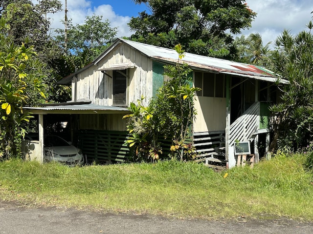 view of front of house