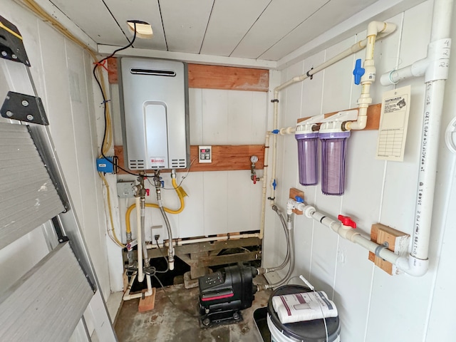 utilities with water heater