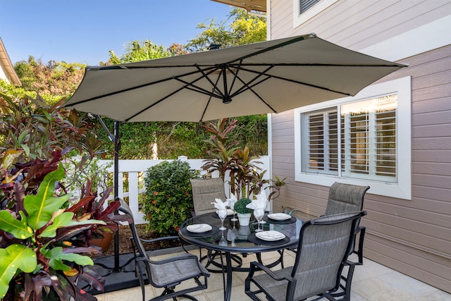 view of patio / terrace