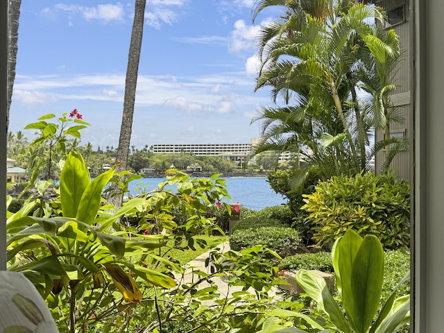 view of water feature