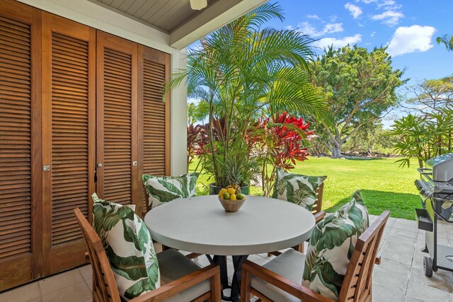 view of patio