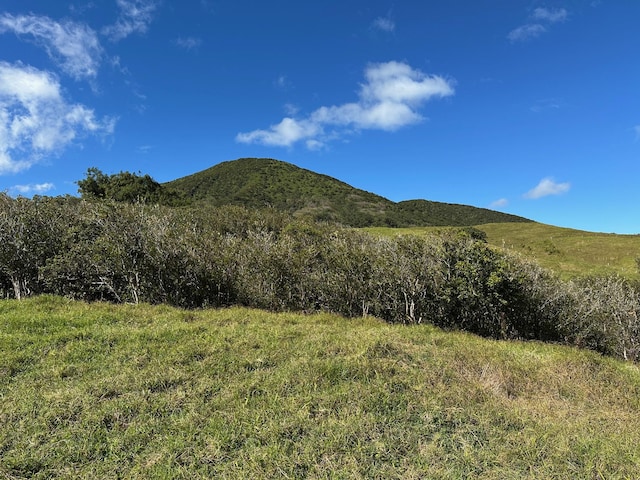 view of mountain feature