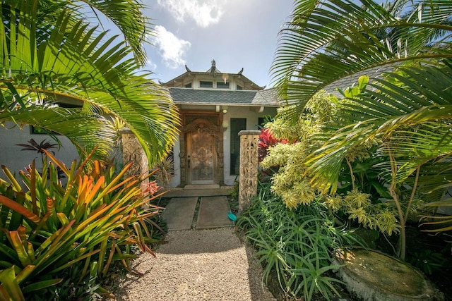 view of entrance to property