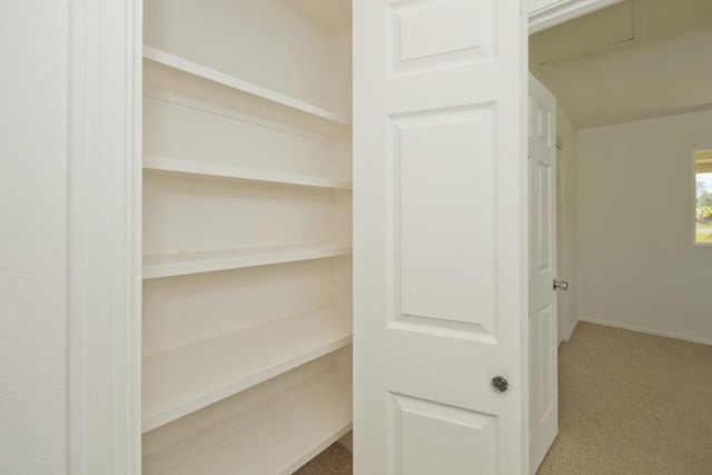 view of closet