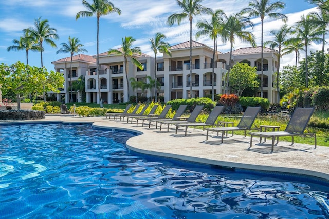 view of swimming pool