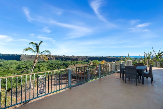 view of patio