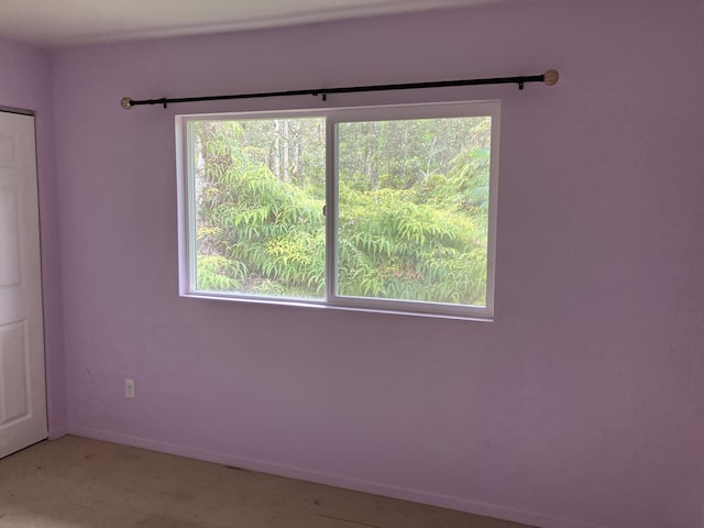 unfurnished room with a wealth of natural light