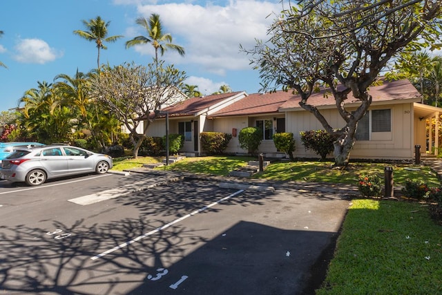 view of ranch-style home