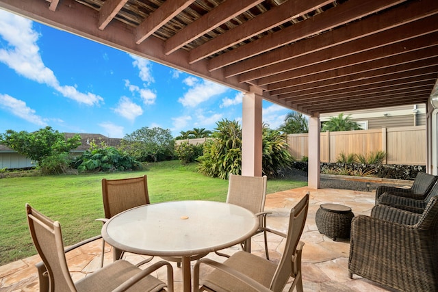 view of patio / terrace