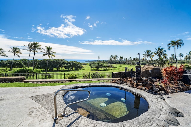 view of swimming pool