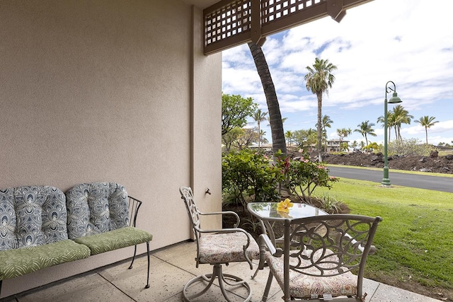 view of patio / terrace