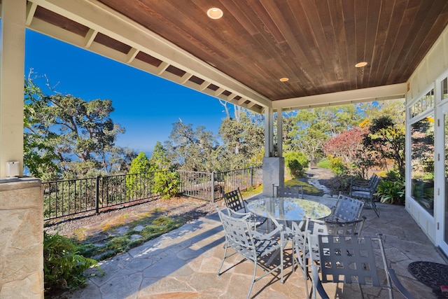 view of patio / terrace