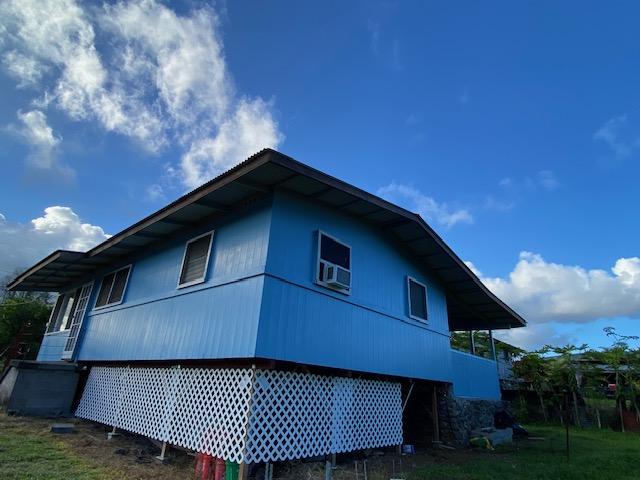 view of home's exterior featuring cooling unit