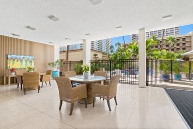 view of dining area