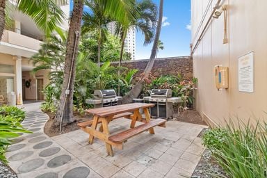 view of patio / terrace featuring a grill