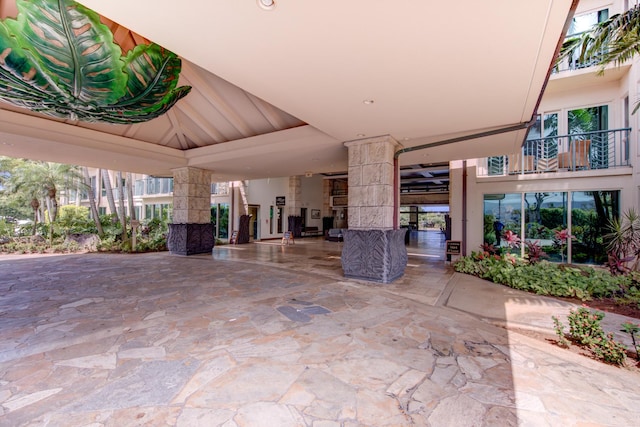 view of building lobby