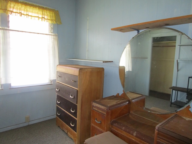 bedroom featuring a closet