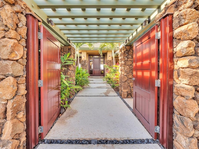 view of property entrance