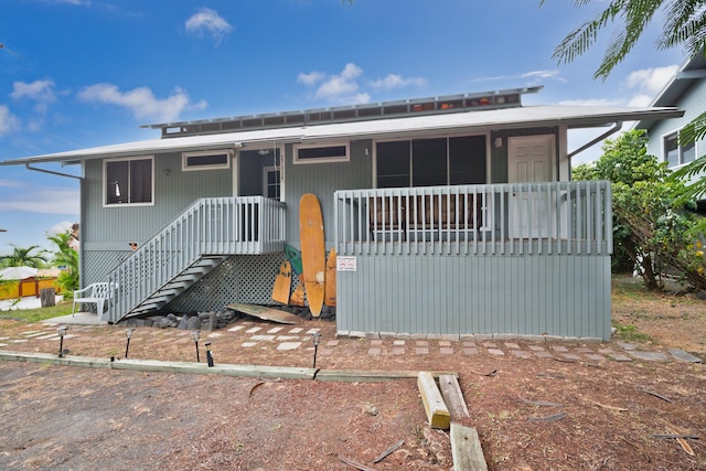 view of front of house featuring a porch