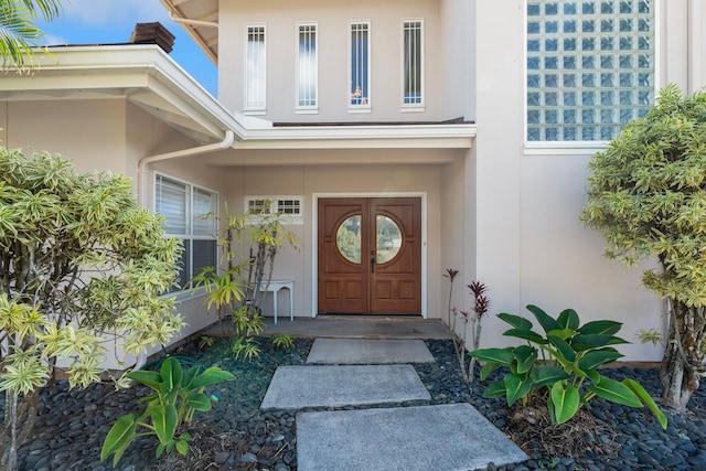 view of property entrance