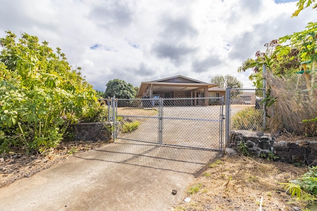 view of gate