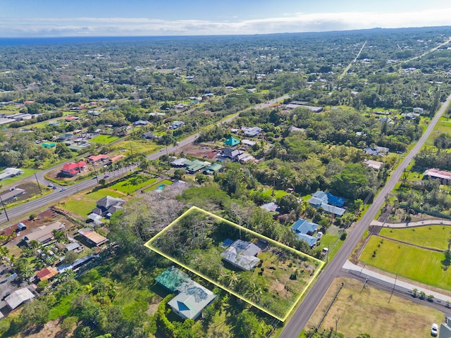 aerial view