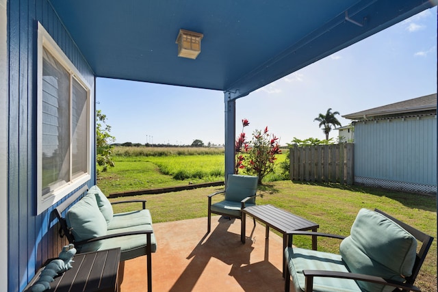 view of patio / terrace