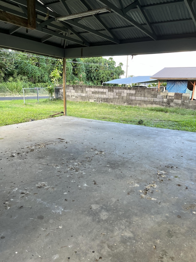 view of patio