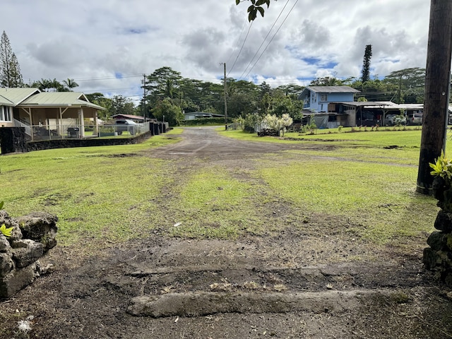 view of yard