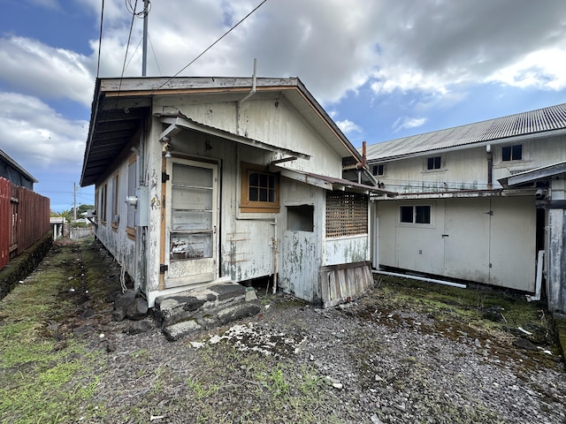 view of back of house