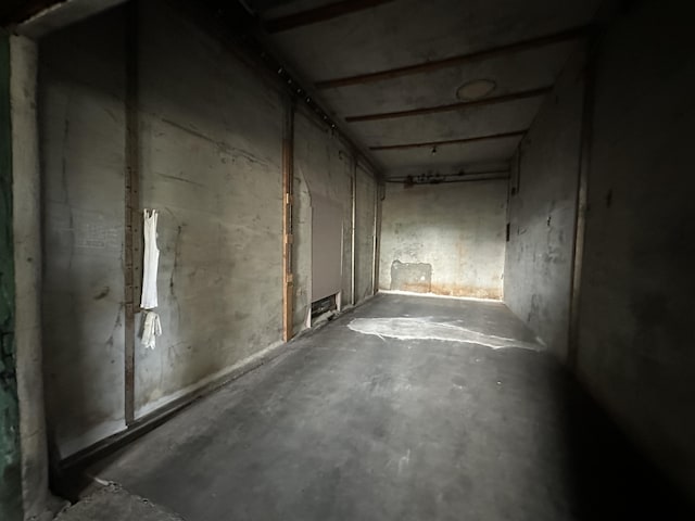 miscellaneous room featuring concrete flooring