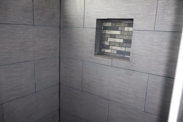 room details featuring a shower