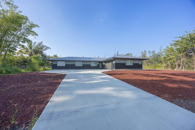 view of ranch-style house