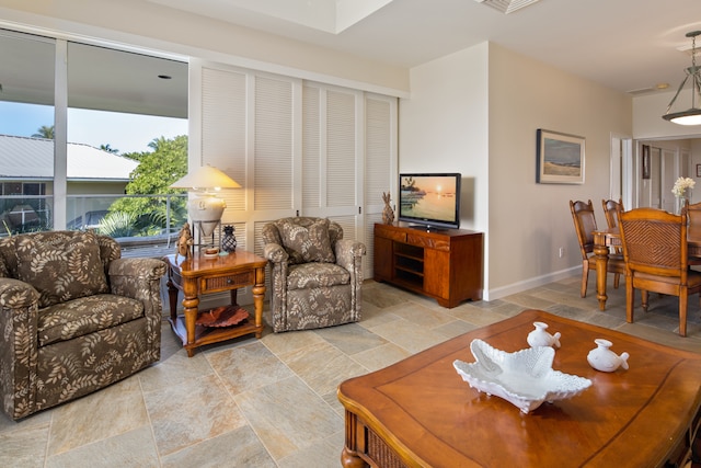 view of living room