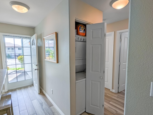 hallway featuring plenty of natural light