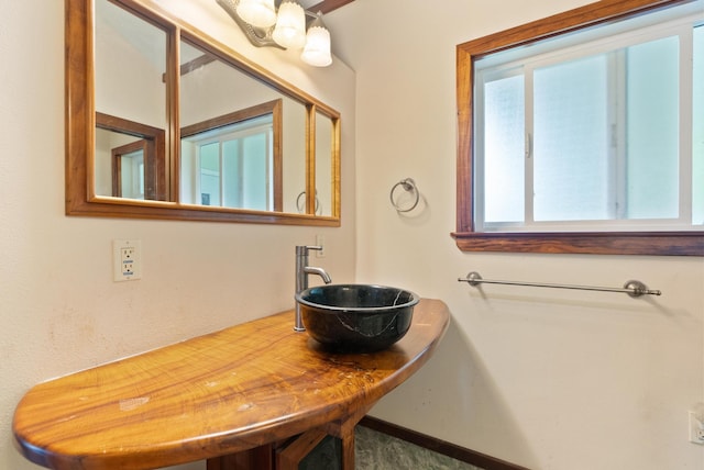 bathroom with sink