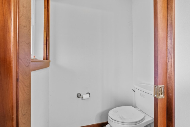 bathroom with toilet